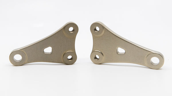 2019-2023 Kawasaki KX450 Aluminum Engine Hangers and Titanium Brackets