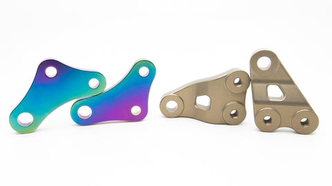 2019-23 Yamaha YZ250F Aluminum Engine Hangers and Titanium Brackets