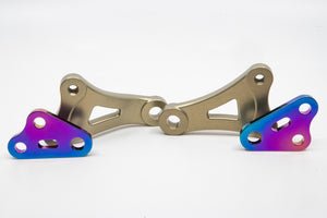 2019-2024 Honda CRF450X / CRF450L Top Aluminum Hangers and Lower Titanium Brackets