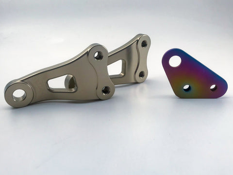 2021-2023 Honda CRF450R / CRF450RX Aluminum Top Hangers and Titanium Front Mounts