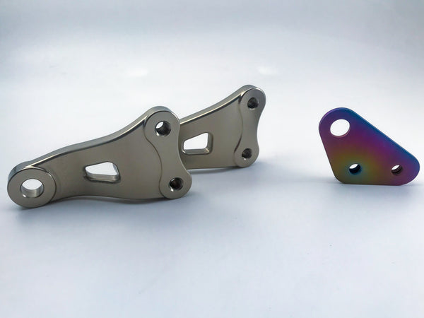 2021-2023 Honda CRF450R / CRF450RX Aluminum Top Hangers and Titanium Front Mounts